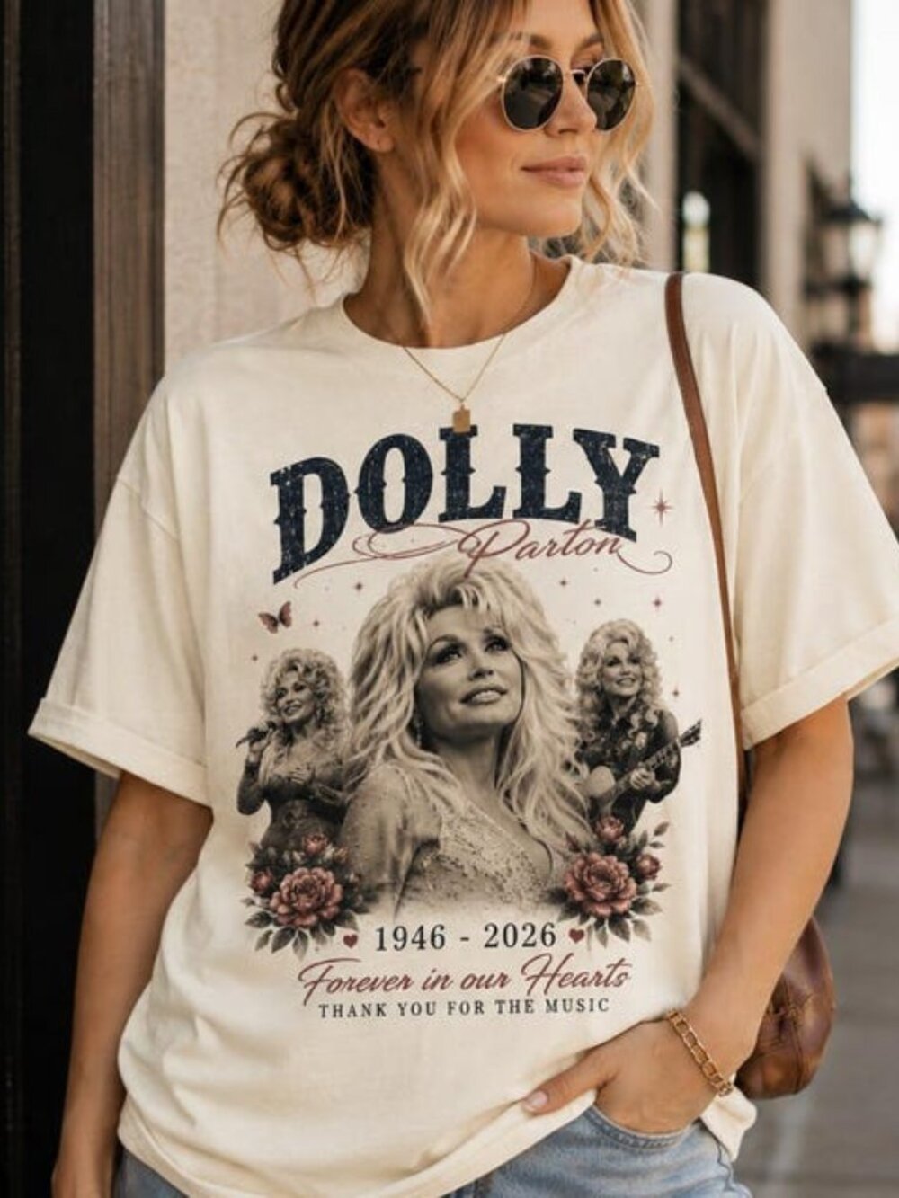 Dolly Parton Memorial Shirt 1946-2026, Forever in Our Hearts Tee